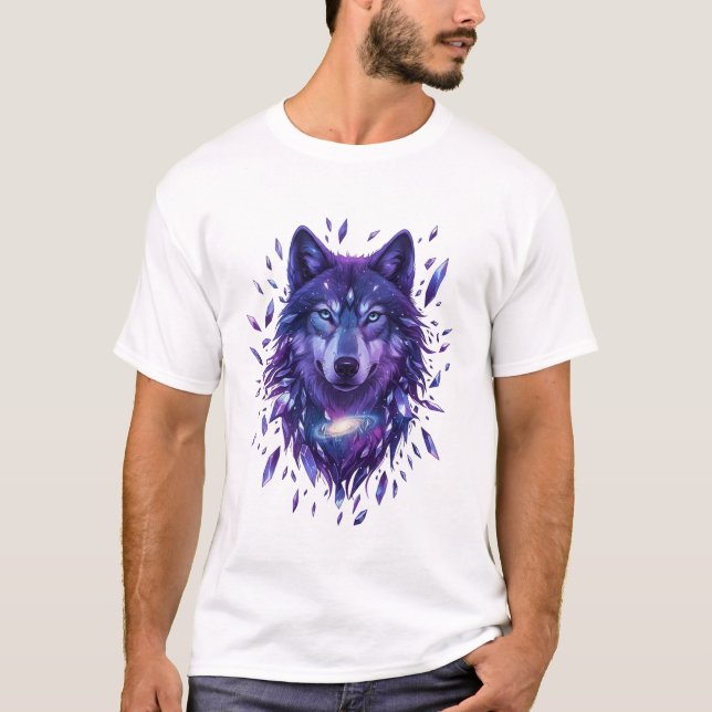 Camiseta T-shirt Surreal Fox Design | Artistic Fantasy  (Frente)