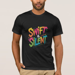 Camiseta T-Shirt Swift & Silent Style - Bold Urban