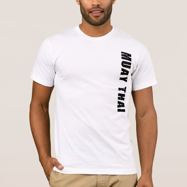 Camiseta T-shirt tailandês de Muai (Frente)