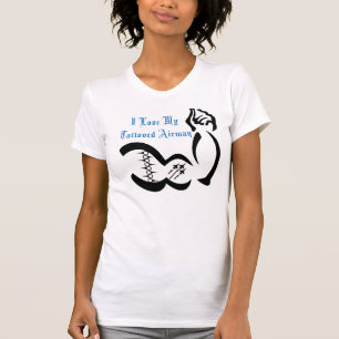 Camiseta T-shirt Tattooed do aviador