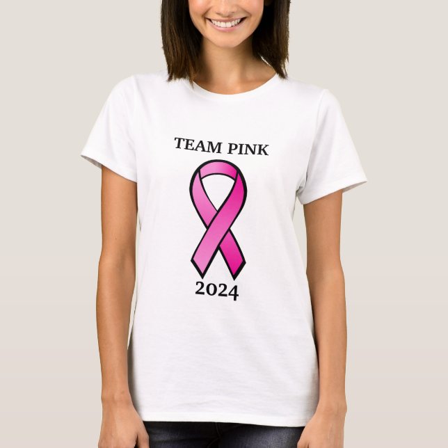 Camiseta T-Shirt TEAM PINK 2024 (Frente)
