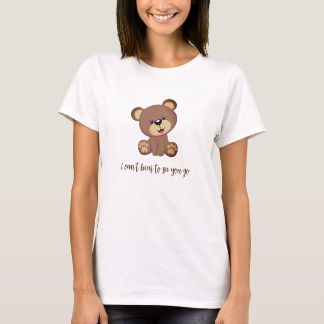 Camiseta T-shirt Teddy Bear (Frente)