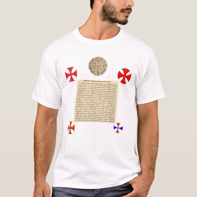 Camiseta T-Shirt Templária (Frente)