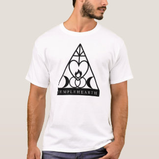 Camiseta T-Shirt TempleHearth (logotipo preto)