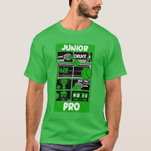 Camiseta T-Shirt Tênis Jovens Rapazes