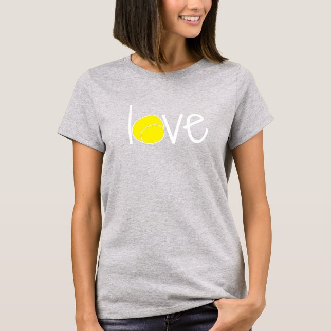 Camiseta T-shirt tênis "Love" (Frente)