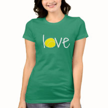 T-shirt tênis "Love"