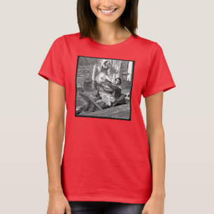 Camiseta T-shirt terrível da Cadeira-Moeda de um centavo