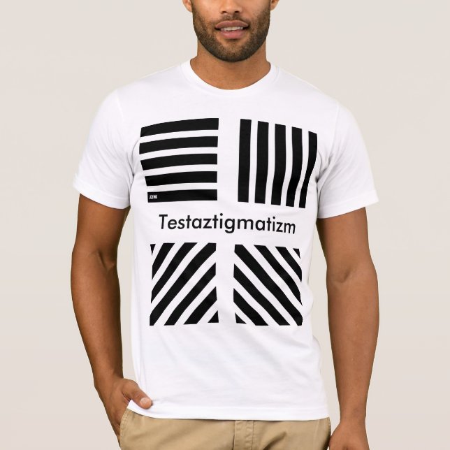 Camiseta T - shirt Testaztigmatizm J2M (Frente)