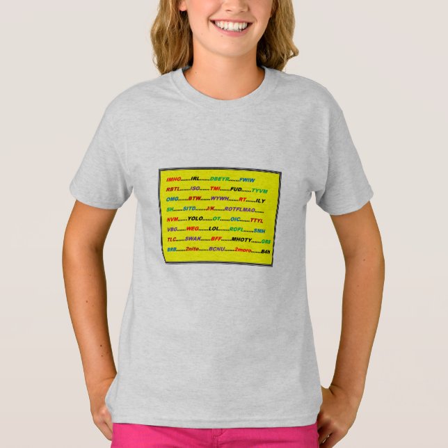 Camiseta T-Shirt TEXTING (Frente)