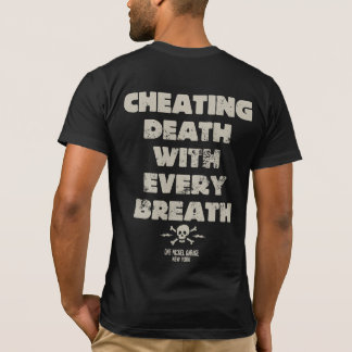 Camiseta T-Shirt / Texto de Trapaça de Níquel