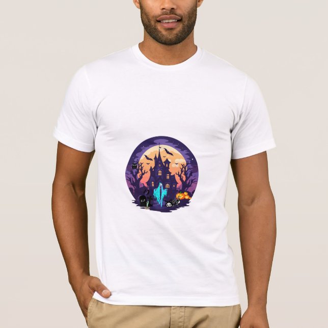 Camiseta T shirt The assombrated house (Frente)