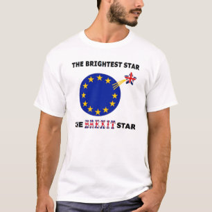 Camiseta T-Shirt The Brexit Star British Flag