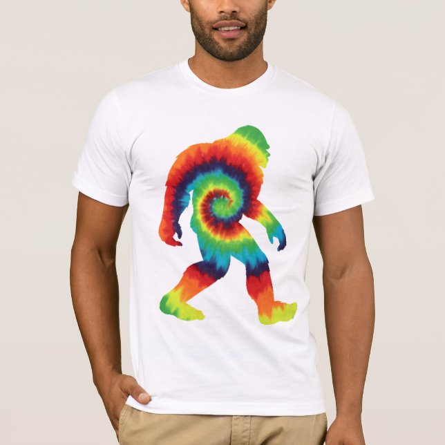 Camiseta T-Shirt Tie Dye Bigfoot (Frente)