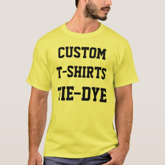 Camiseta T-SHIRT TIE-DYE personalizado masculino