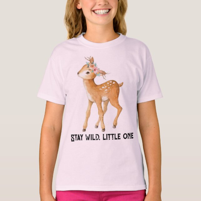 Camiseta T-shirt tierno para niñas (Frente)