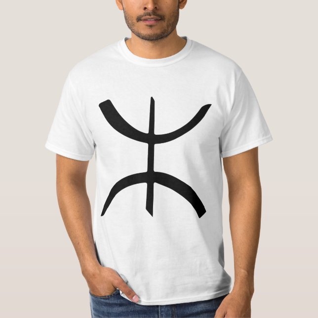 Camiseta t-shirt Tifinagh lettre Z (ⵣ) (Frente)