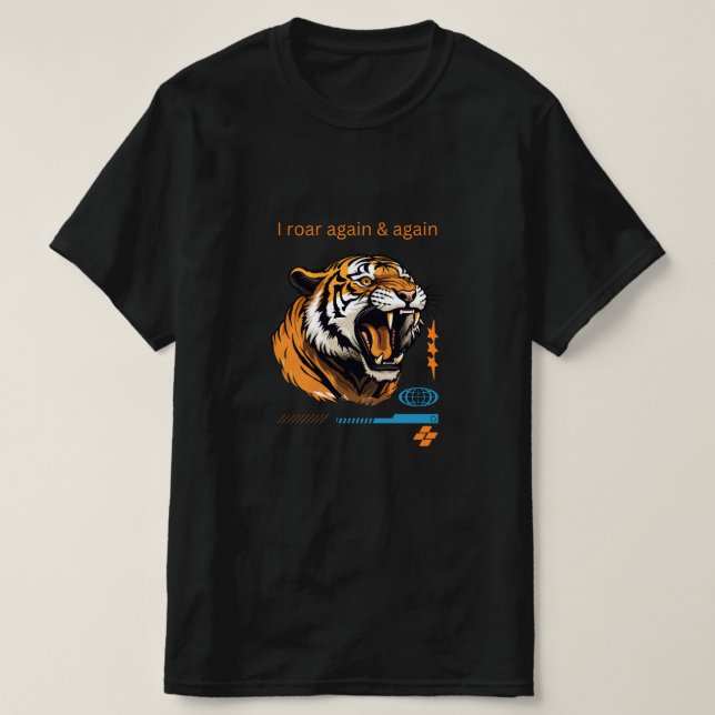 Camiseta t-shirt Tiger (Frente do Design)
