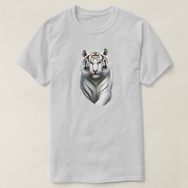 Camiseta T-Shirt Tiger Branco (Frente do Design)