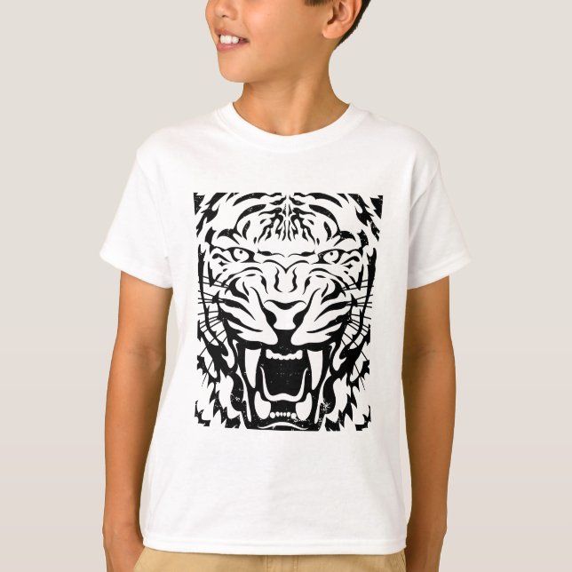Camiseta T-Shirt Tiger em Raio (Frente)