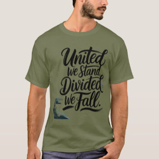 Camiseta t-shirt tipográfica de escrevendo unido