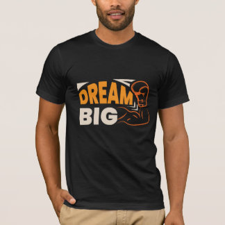 Camiseta T-shirt tipográfica para o Gym e a Malhação