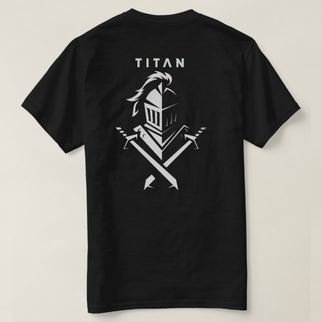 Camiseta T-Shirt Titan (Verso do Design)