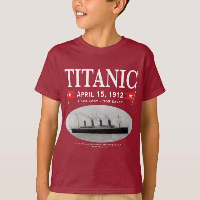 Camiseta T-Shirt Titanic Ghost Ship (Frente)