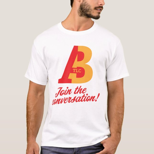 Camiseta T-shirt TLC - Vermelha/Laranja (Frente)