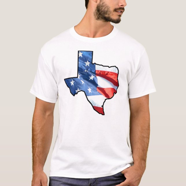 CAMISETA T-SHIRT TODO-AMERICANO DE TEXAS (Frente)