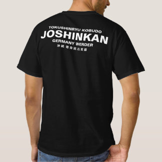 Camiseta T-Shirt Tokushinryu, Kobudo, Joshinkan, black