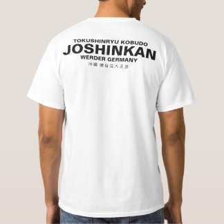 Camiseta T-Shirt Tokushinryu, Kobudo, Joshinkan, white