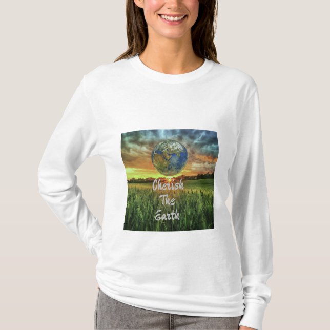 Camiseta T-shirt - Tome a Terra (Frente)