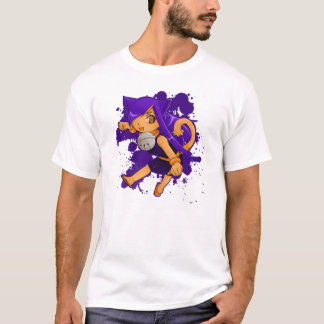 Camiseta T-shirt Tonal da listra das senhoras do ataque