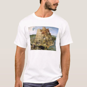 Camiseta T-shirt: Torre de Babel - Pieter Bruegel