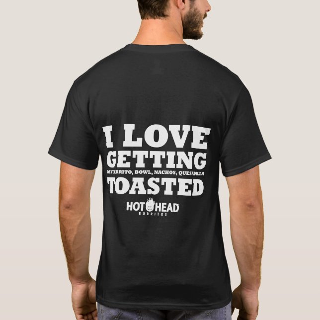 Camiseta T-Shirt tostado (Verso)