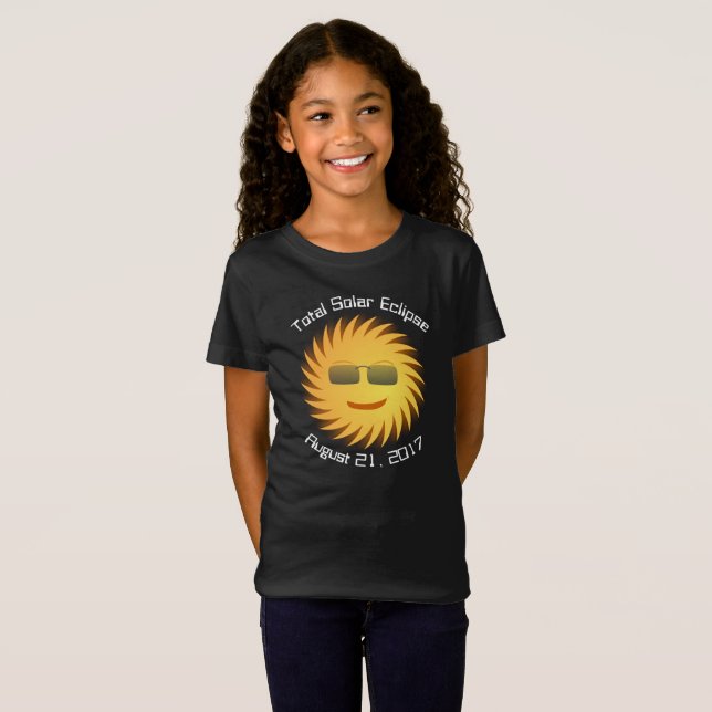 Camiseta T-shirt total do eclipse solar (Frente Completa)