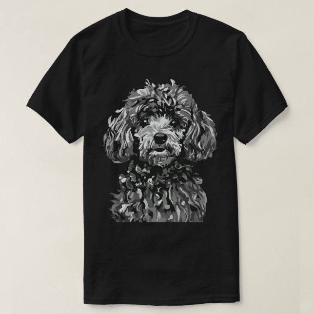 Camiseta T-Shirt Toy Poodle (Frente do Design)