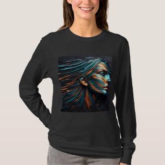 Camiseta T-Shirt Trabalho de arte 38 de longo alcance, de u