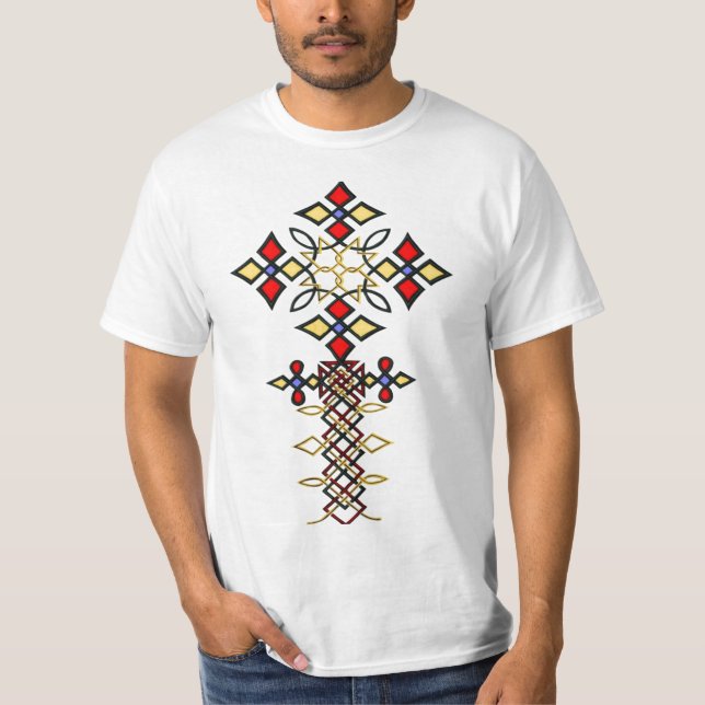 Camiseta T-Shirt Tradicional Rootz Etíope (Frente)