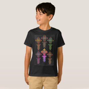 Camiseta T-shirt transversal etíope - meninos