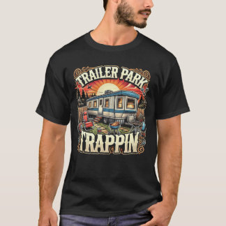 Camiseta T-Shirt Trappin' do Parque de Reboque - Retro ao E