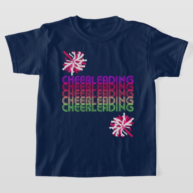 Camiseta T-Shirt Traseiro De Cheerhead (Postura )