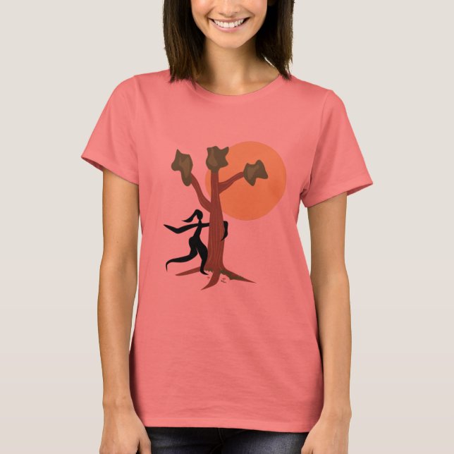 Camiseta t-shirt Tree Hugger (Frente)