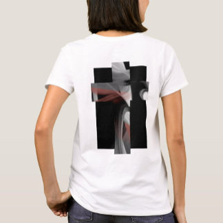 Camiseta T-Shirt Trend Abstrato Black White Powdery