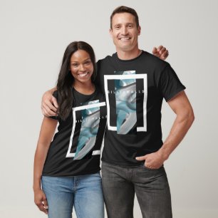 Camiseta T-Shirt Trend Abstrato Blue Ocean