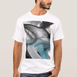 Camiseta T-Shirt Trend Abstrato Blue Ocean
