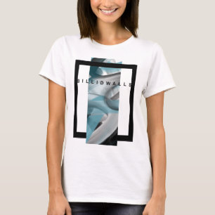 Camiseta T-Shirt Trend Abstrato Blue Ocean