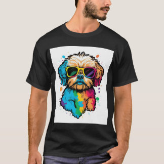 Camiseta T-Shirt Trendy Dog Lover - Perfeito para Pet Desig