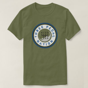 Camiseta T-Shirt três nações PEDAIS